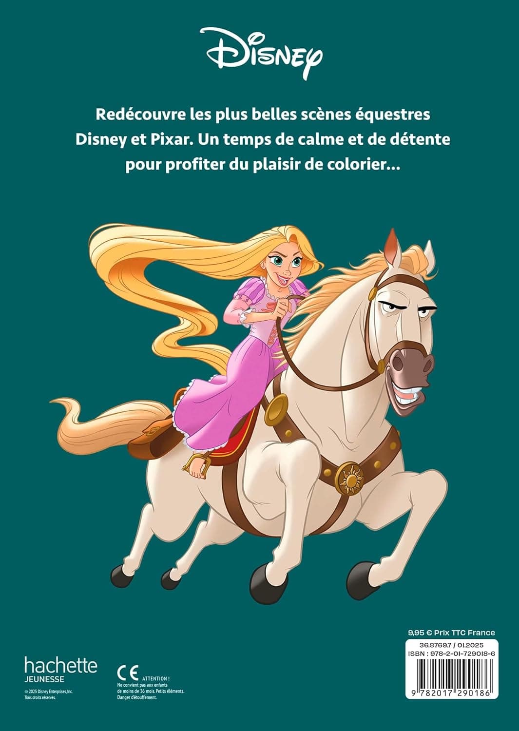 DISNEY TEENS - Atelier de coloriages - Princesses et chevaux