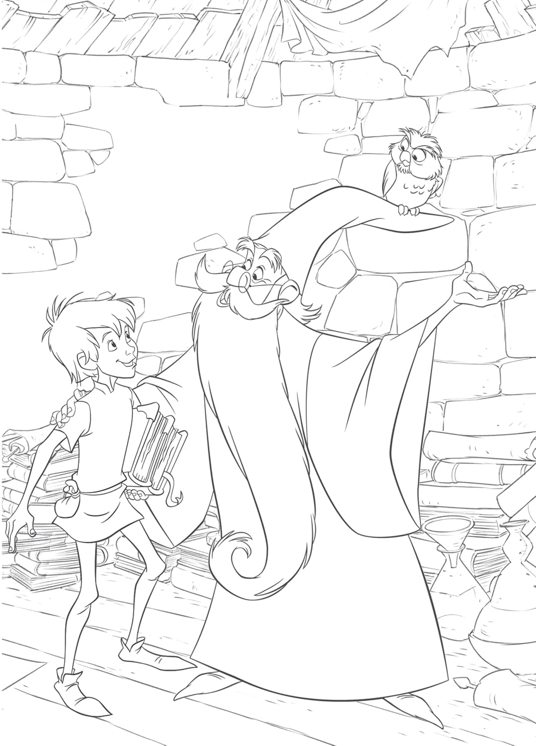 DISNEY TEENS - Atelier de coloriages-Les duos inséparables