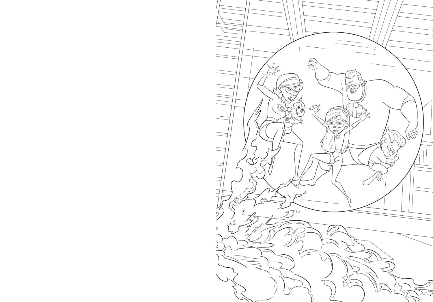 DISNEY TEENS - Atelier de coloriages-Scènes d'action