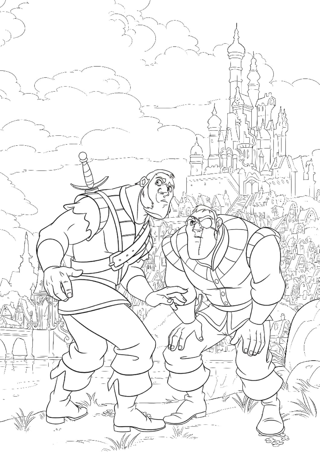 Grand bloc Disney Méchants: 60 coloriages anti-stress