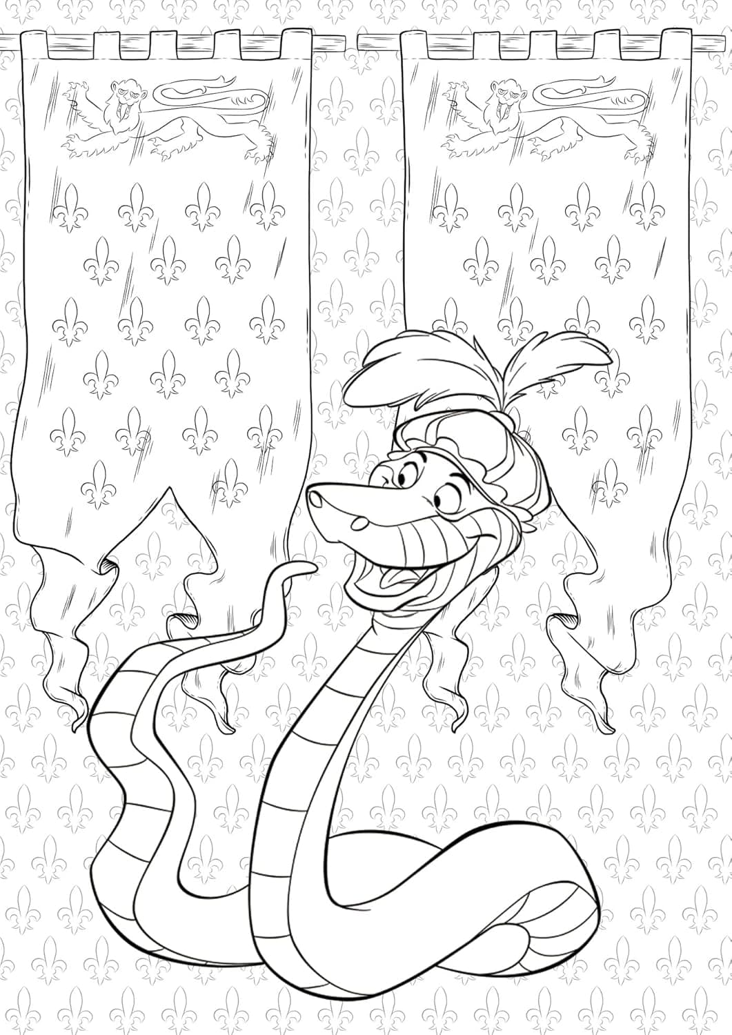 Grand bloc Disney Méchants: 60 coloriages anti-stress