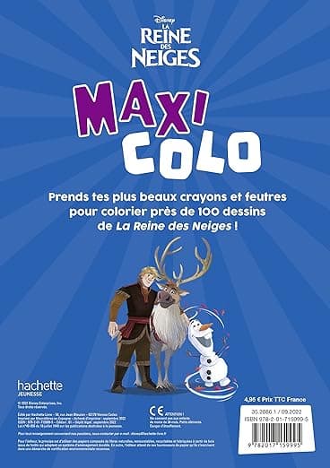 LA REINE DES NEIGES - Maxi Colo