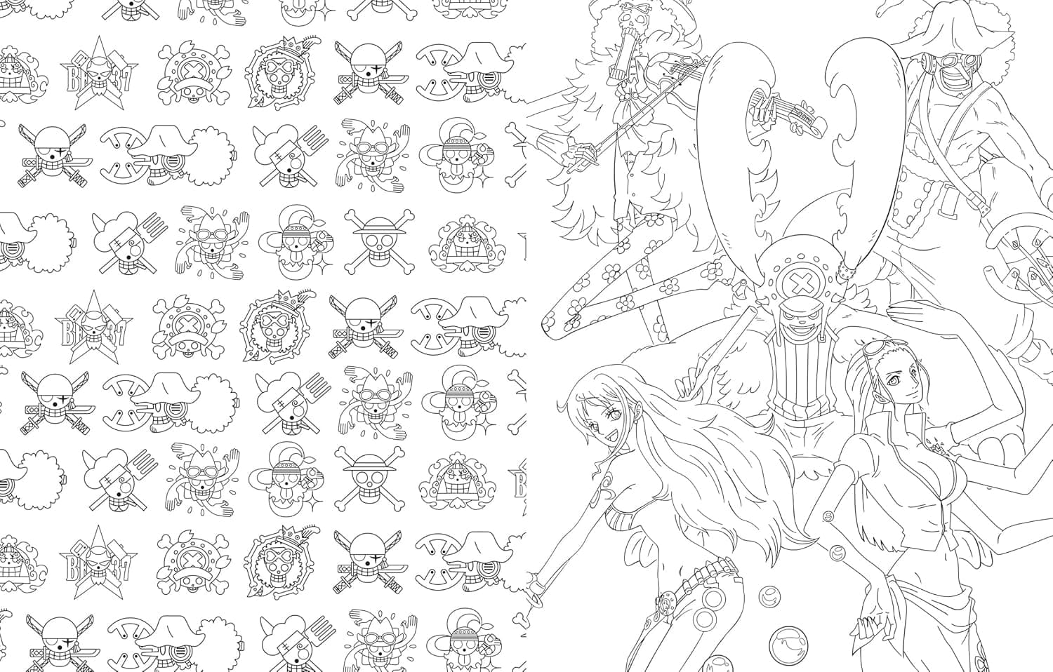 One Piece: The Official Coloring Book