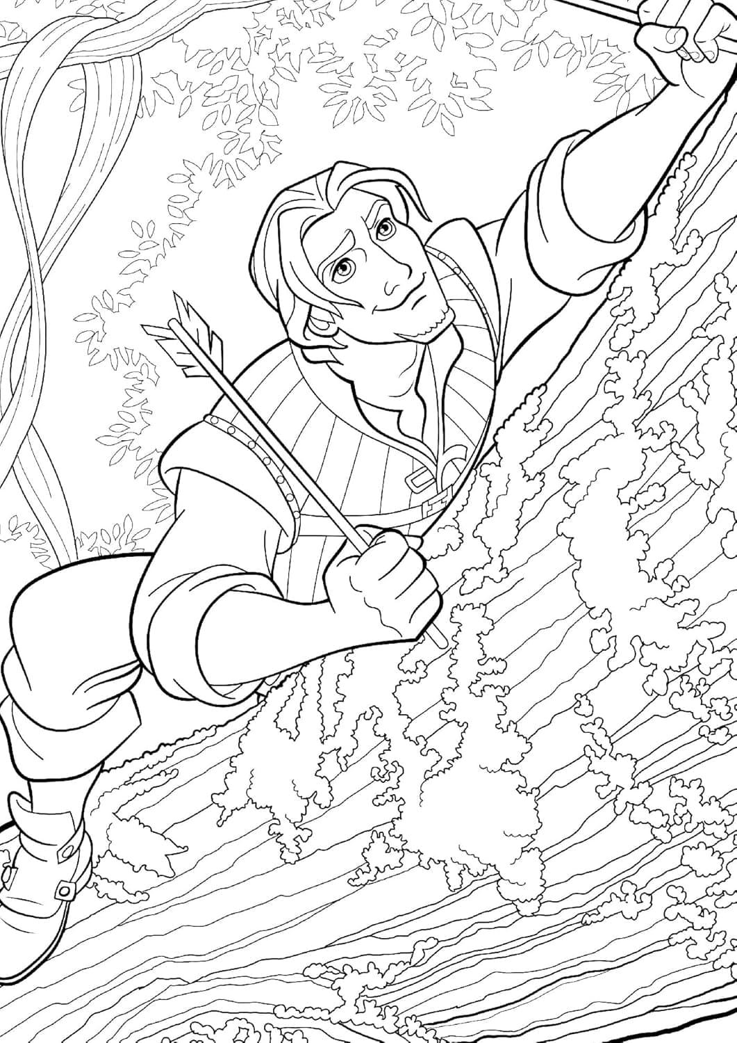 Princes et héros Coloring book