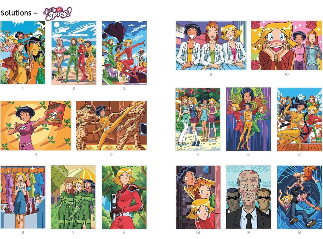 Coloriages mystères - Totally Spies