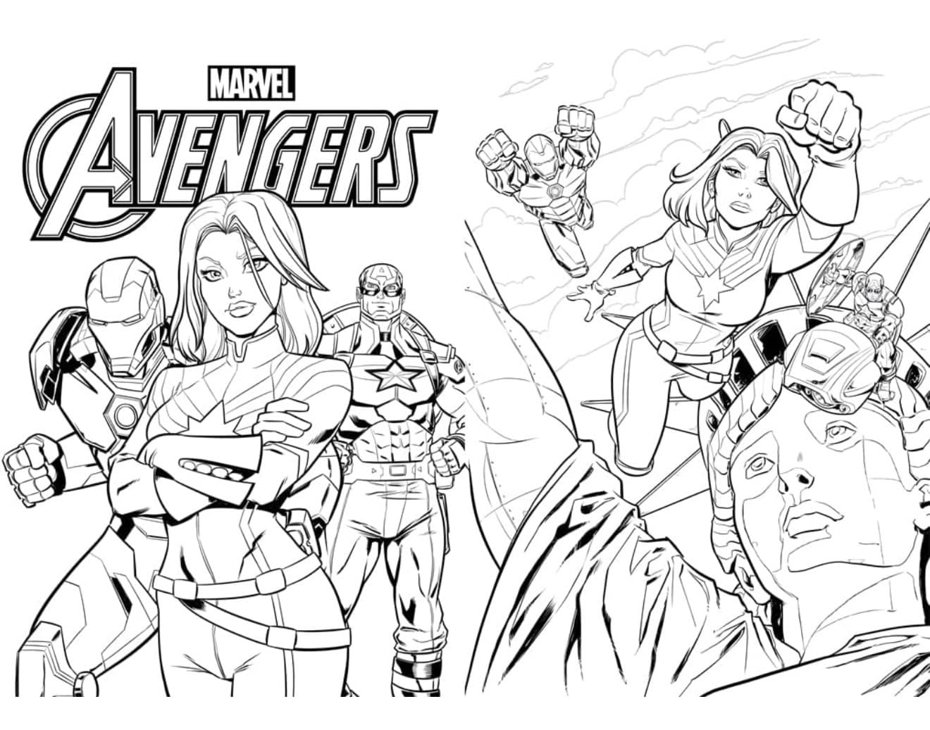 Marvel Legends Colouring