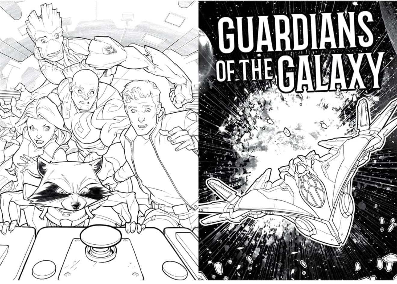 Marvel Legends Colouring