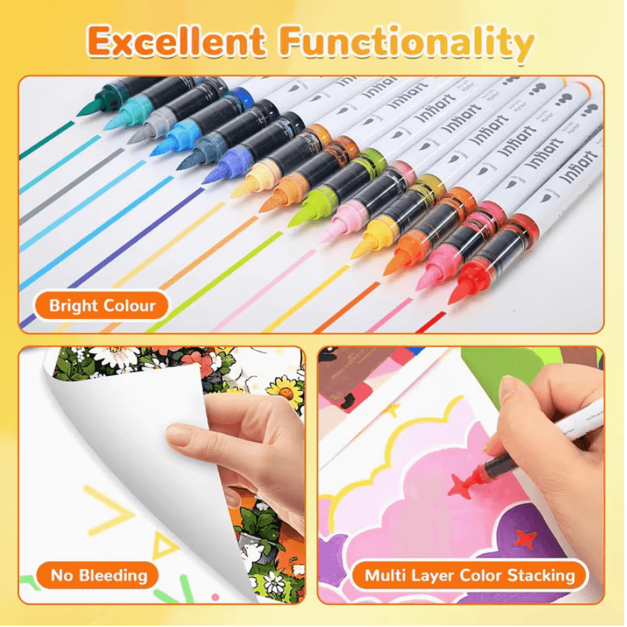 Infiart acrylic markers (168 colors) Bag