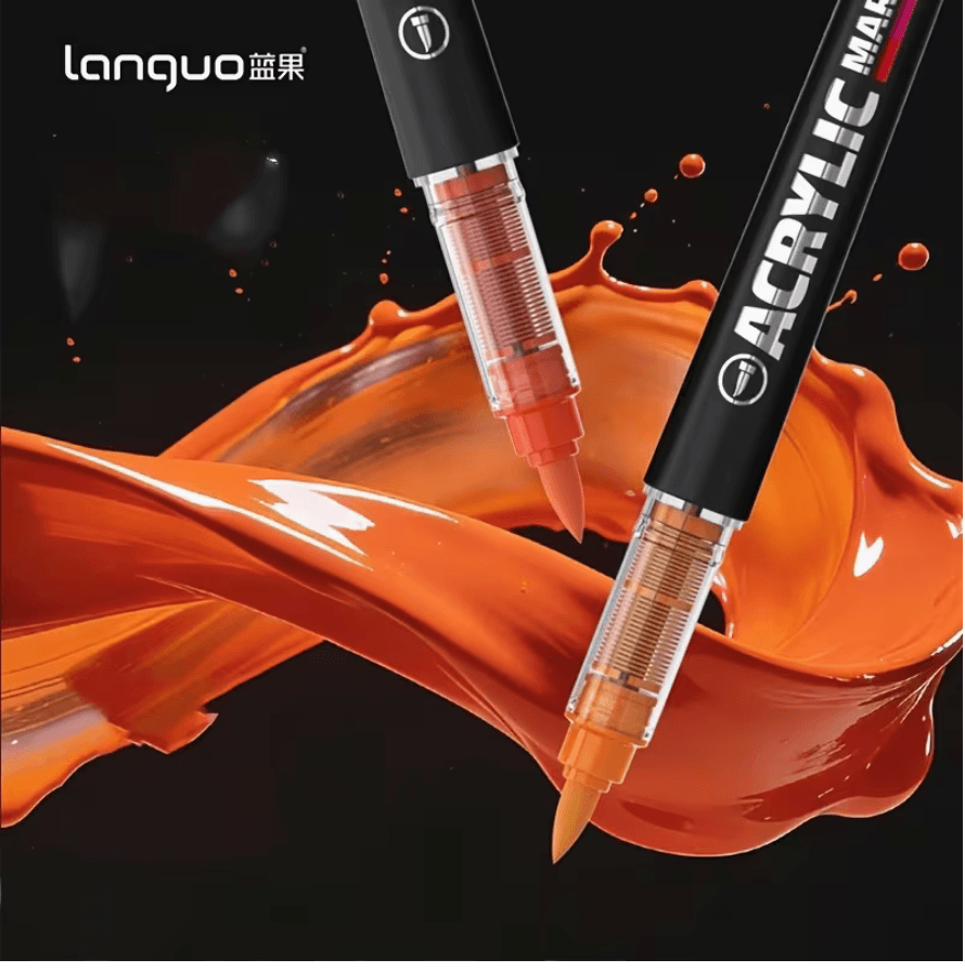 languo PRO 96 Acrylic markers black bag