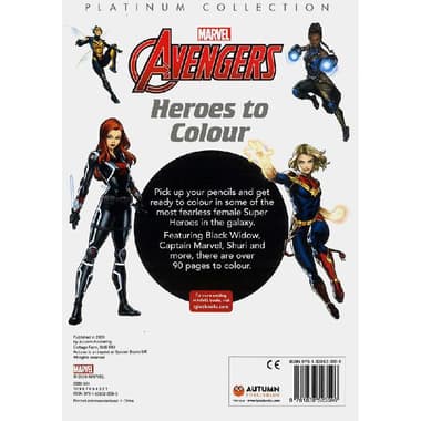 Black Widow Coloring Book