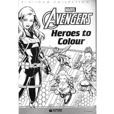 Black Widow Coloring Book