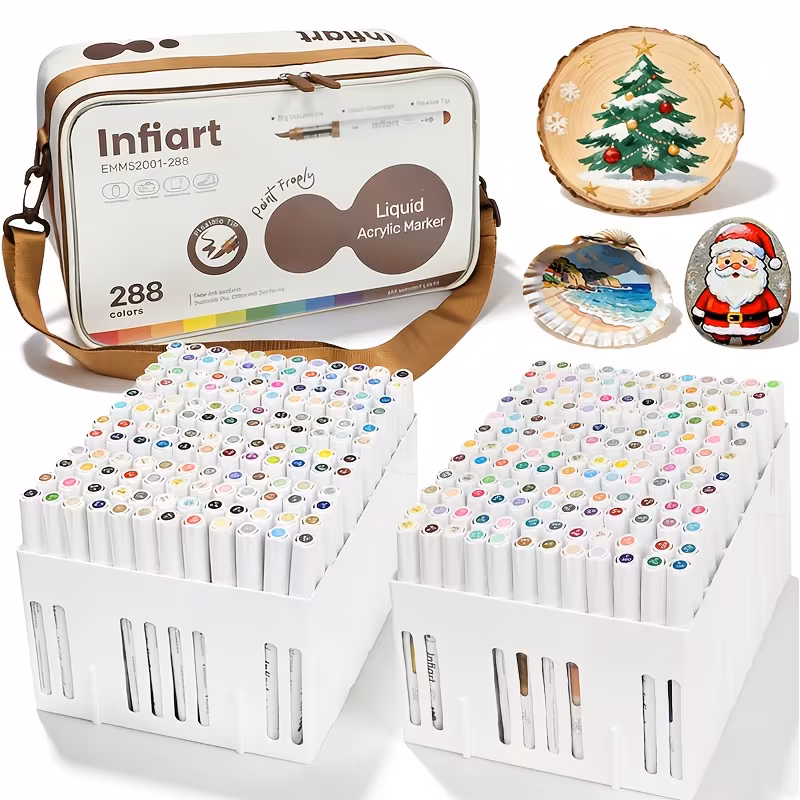 Infiart acrylic markers (288 colors) Bag